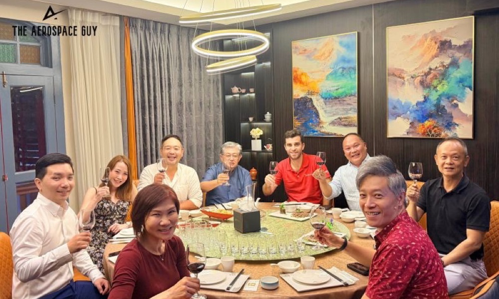 Chinese New Year Reunion with Aerospace Friends ?✈️