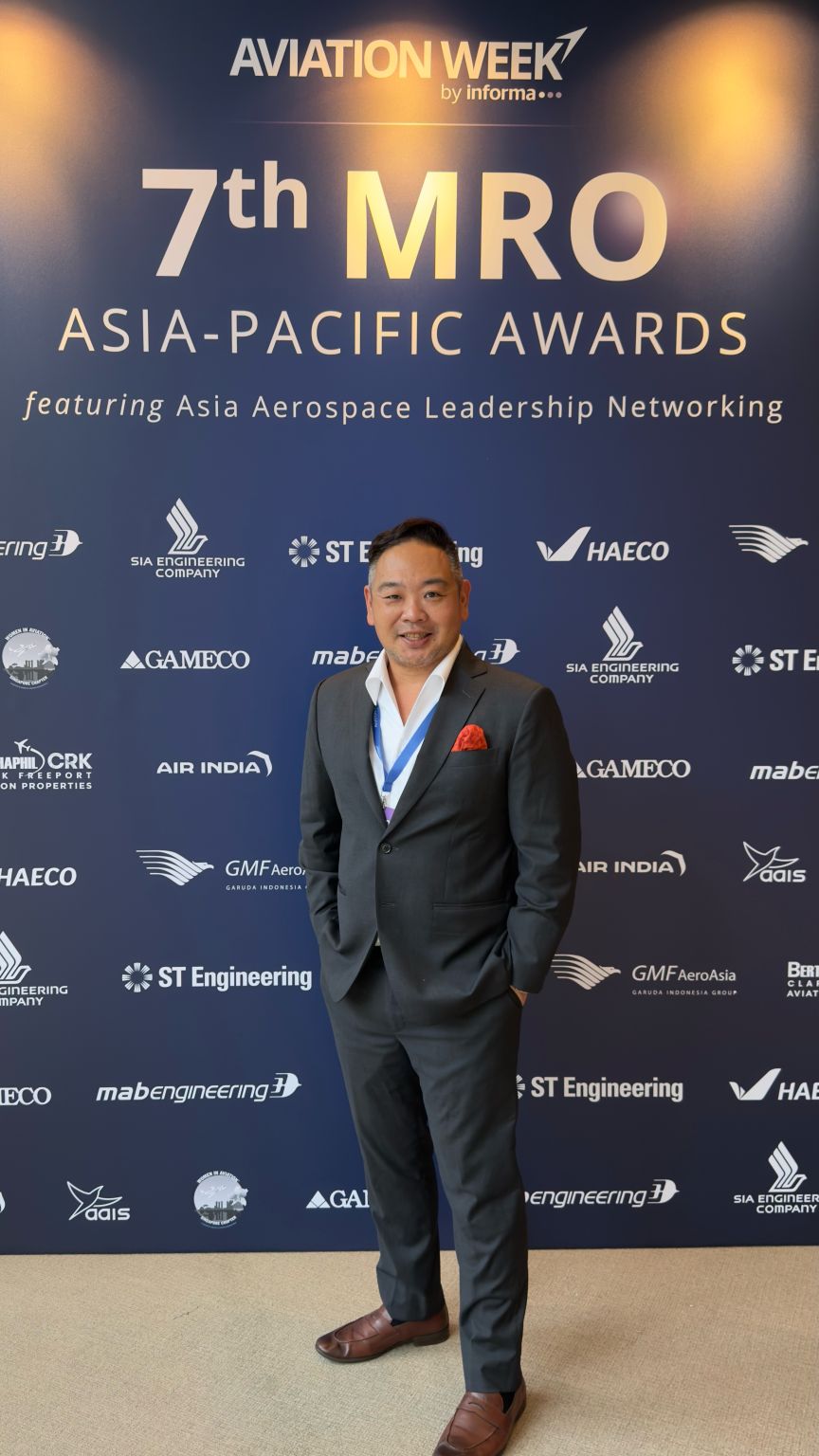 Starting a busy week in Singapore with the MRO Asia Pacific Award dinner and looking…